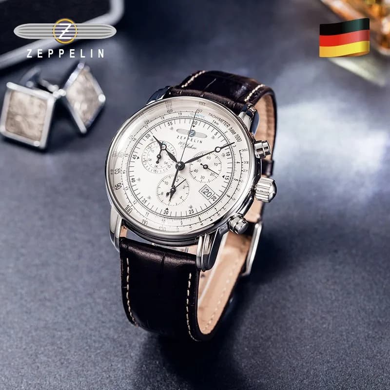 New Zeppelin dirigeable Version commémorative montre pour hommes rétro affaires loisirs montre pour hommes montre de mode - 2