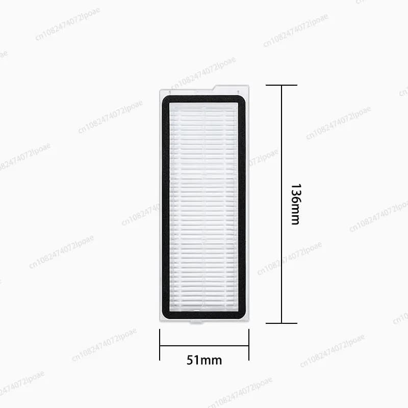 إكسسوارات مكنسة روبوروك Qrevo Curv / 5AE / 5A1 / 5XC / S5X / Qrevo C Pro تشمل فرشاة جانبية رئيسية وقماش مسح وكيس غبار وفلتر - 3