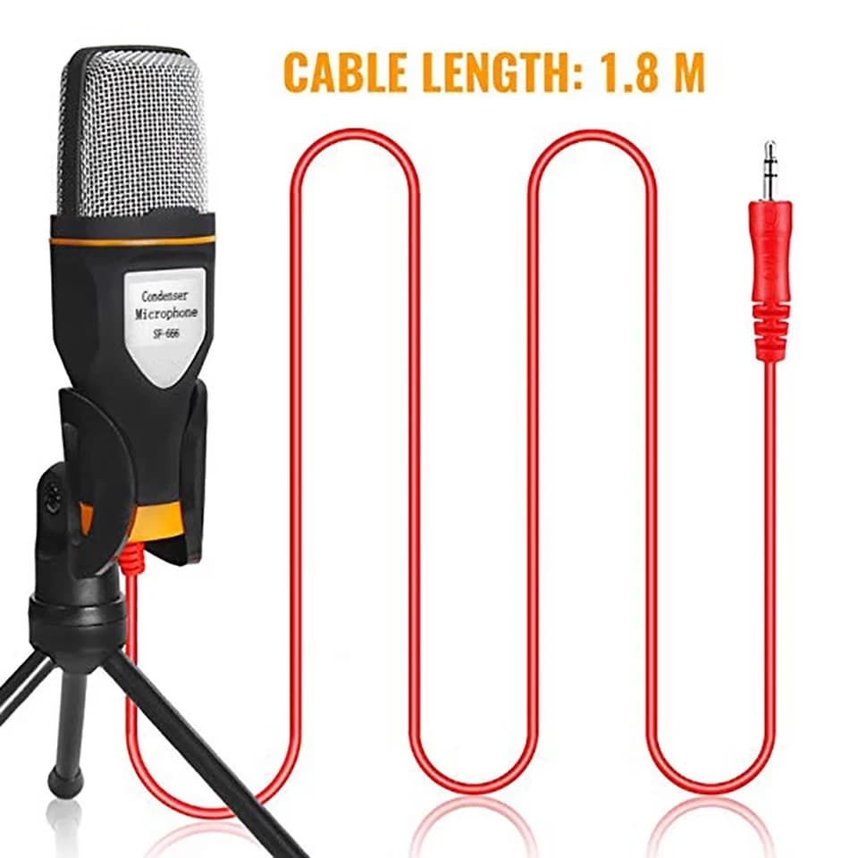 Professional Condenser Wired Microphone Mic For PC Karaoke Sound Room Gaming Audio Sing Machine System Live Streaming Kits Gamer - 2