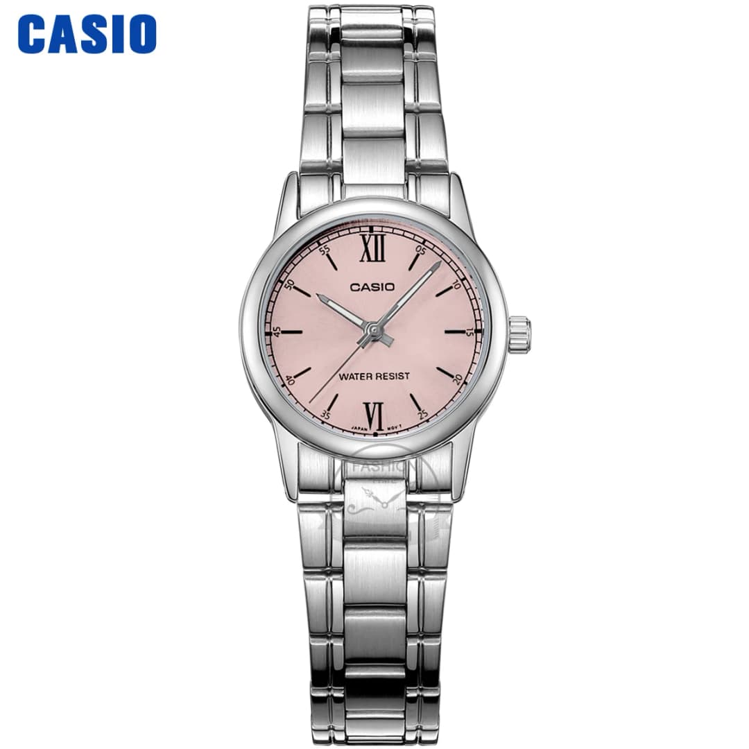 Casio Women's Quartz Watch with Steel Strip Fashion Timepiece for Stylish Accurateness LTP-V005D-4B2/7B2 - 6