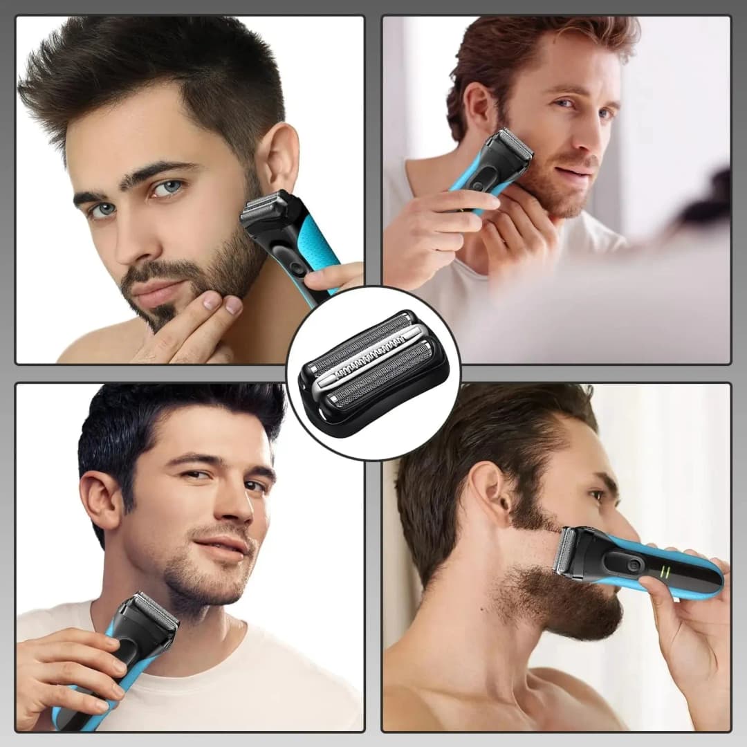 32B Shaver Replacement Head for Braun Series 3 3000s 3010s 3020s 3030s 3040s 300s 301s 310s 320s 330s 340s Electric Shaver - 5