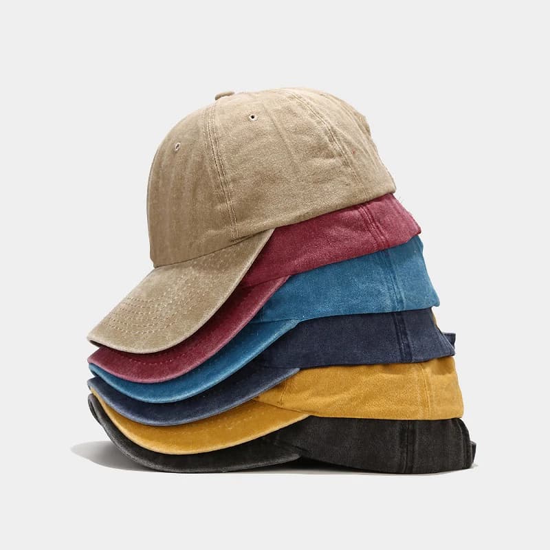 2022 New Spring Summer Cap Washed Cotton Baseball Cap Men Women Casual Adjustable Outdoor Trucker Hat Snapback Casquette - 2