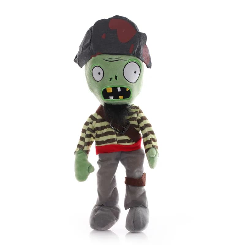 قطعة واحدة 30 سم ألعاب ناعمة Plants vs Zombies، ألعاب ناعمة للزومبي، قبعات قراصنة الزومبي، هدية للأطفال - 6