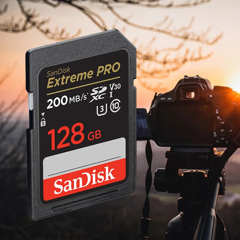 بطاقة SanDisk Ultra SDHC UHS-I وبطاقة ذاكرة SDXC بسعة 32 جيجابايت و64 جيجابايت و128 جيجابايت و256 جيجابايت - بطاقة SD أصلية للكاميرا بسرعة تصل إلى 150 ميجابايت/ثانية - 6
