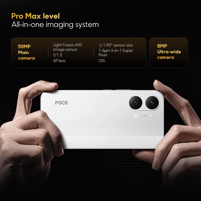 【العرض الأول عالمياً】هاتف POCO X8 Pro Max إصدار عالمي معالج Dimensity 9500s قريباً حدث الإطلاق في 17 مارس الساعة 05:00 بتوقيت المحيط الهادئ - 4