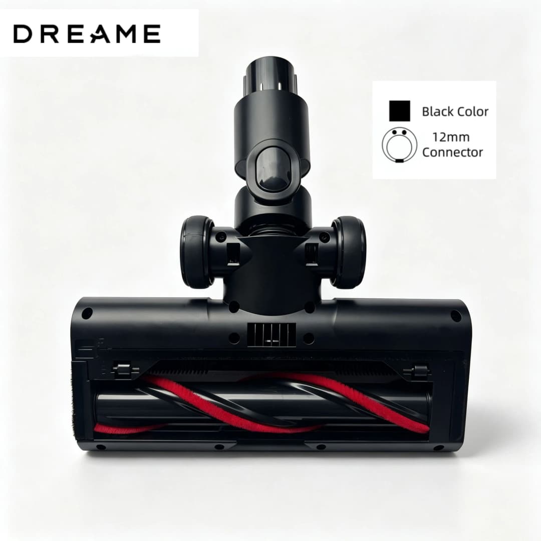 رأس فرشاة دوارة ناعمة من المخمل لتنظيف الأرضيات، قطع غيار لمكنسة كهربائية Dreame V16S V12S V12 T10 T20 T30 R20 T20pro