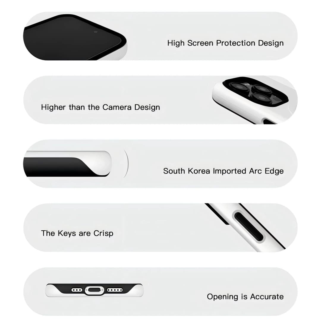 Clmj Luxury Nothing Changes Phone Case for iPhone 17 16e 16 15 14 13 12 11 X XS XR XSMAX 7 8 Air Pro Max Plus Double-layer Cover - 2