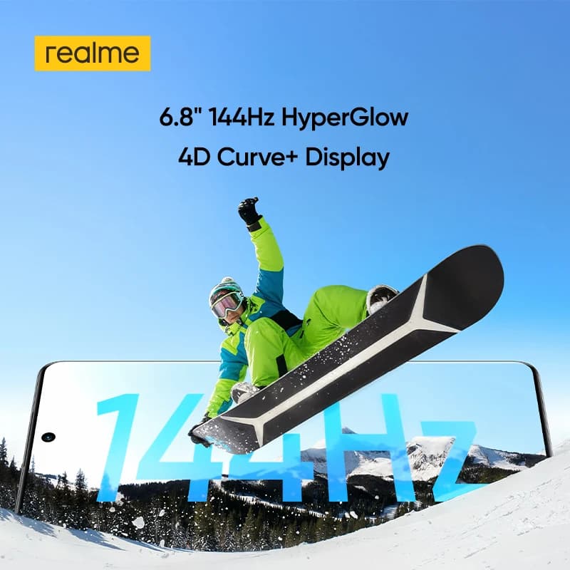 هاتف realme P4 Power 5G بشريحة Dimensity 7400 Ultra وكاميرا Sony OIS بدقة 50 ميجابكسل وبطارية 10001 مللي أمبير وشحن 80 واط وشاشة 6.8 بوصة بمعدل تحديث 144 هرتز - 4