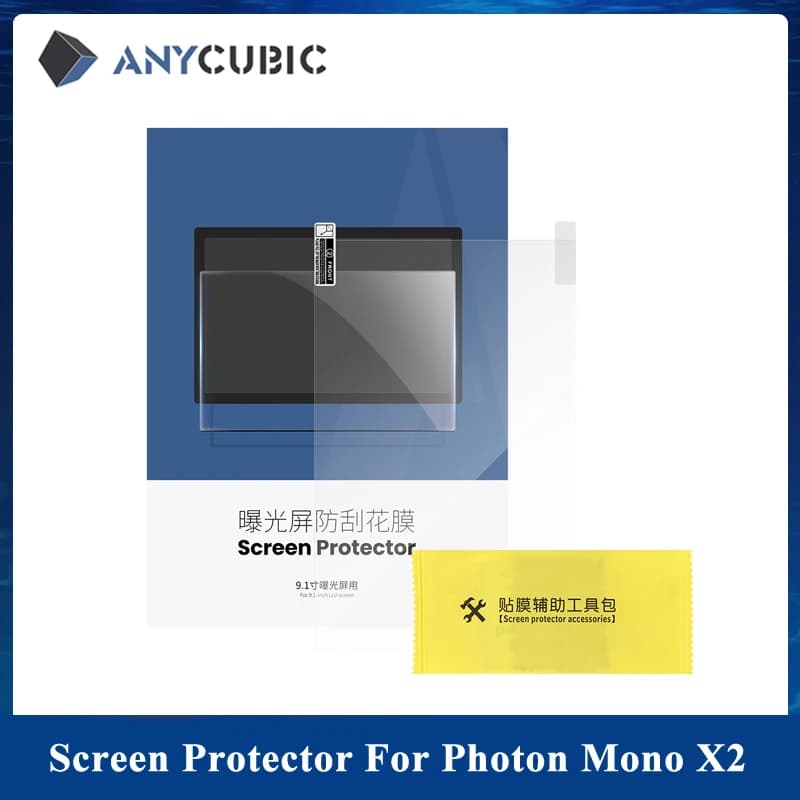 مجموعة حماية شاشة LCD مقاس 9.1 بوصة لأجزاء طابعة ANYCUBIC ثلاثية الأبعاد، مناسب لـ Photon Mono X2، 1 أو 5 قطع