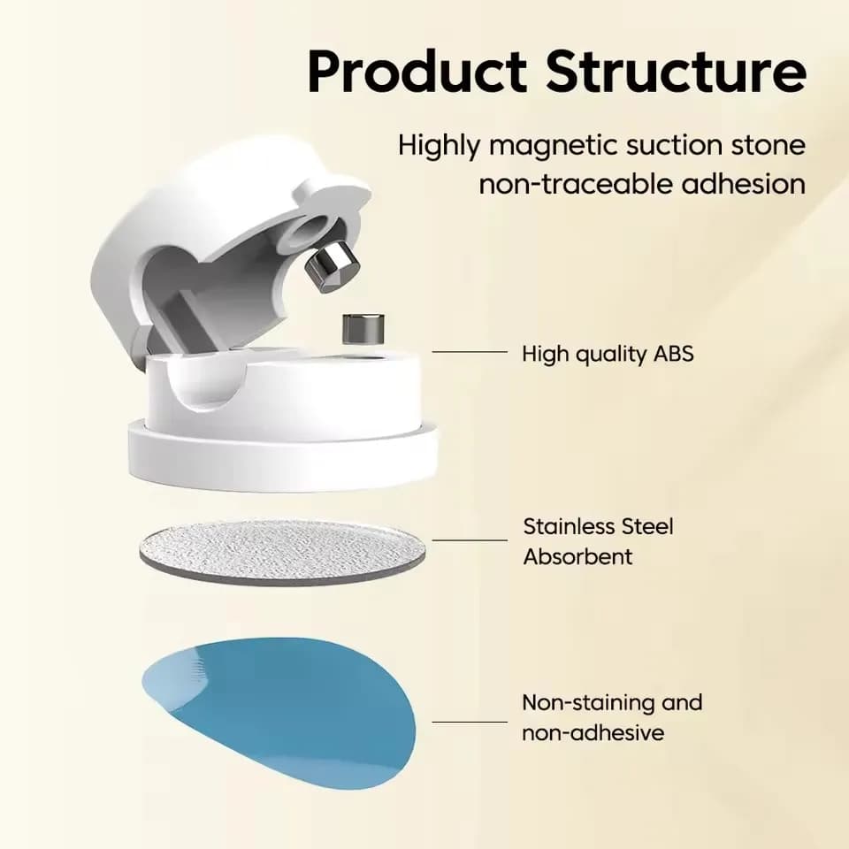 360 Rotation Magnetic Cable Clip Cable Organizer Holder Adhesive Wire Keeper Management USB Charging Line Winder For Home Office - 4