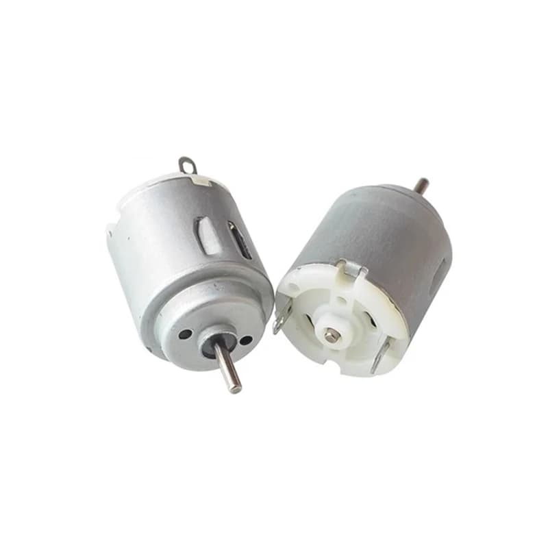 محرك كهربائي دائري صغير 21 مم DC 3V 20000 دورة في الدقيقة RE-140SA-2270 DC 3V 5V 6V R140 مايكرو فرشاة معدنية ثمينة موتور لعبة تعمل بالريموت سيارة - 5