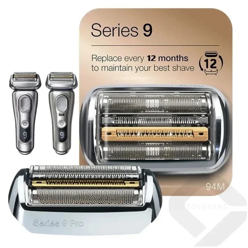 رأس حلاقة كهربائية بديلة 94M 92S، لماكينات براون سلسلة 9/9Pro 94M 9030S 9040S 9050CC 9070CC 9040s 9080cc 9093s 9095cc