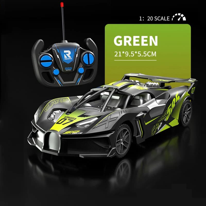 سيارة تحكم عن بعد Rc Car 4Ch عالية السرعة، سيارة سباق كهربائية، لعبة مركبة نموذجية، هدية عيد ميلاد للأولاد والأطفال - 5