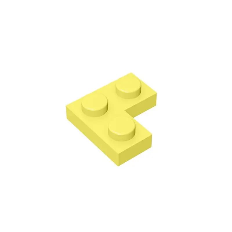 مجموعة مكعبات بناء MOC 10 قطع لوحة 2420 2x2 طوب زاوية لوح عالي التقنية جسيمات أفكار DIY هدايا أعياد ميلاد الأطفال - 6