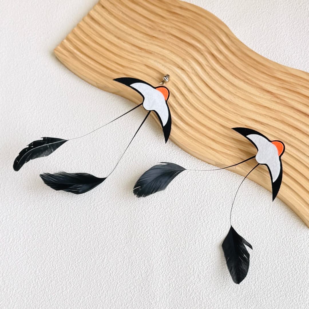 Cat Toys Interactive Funny Simulation Bird Feather with Bell Cat Stick Toy for Kitten Playing Teaser Wand Toy Pet Cats Supplies - 4
