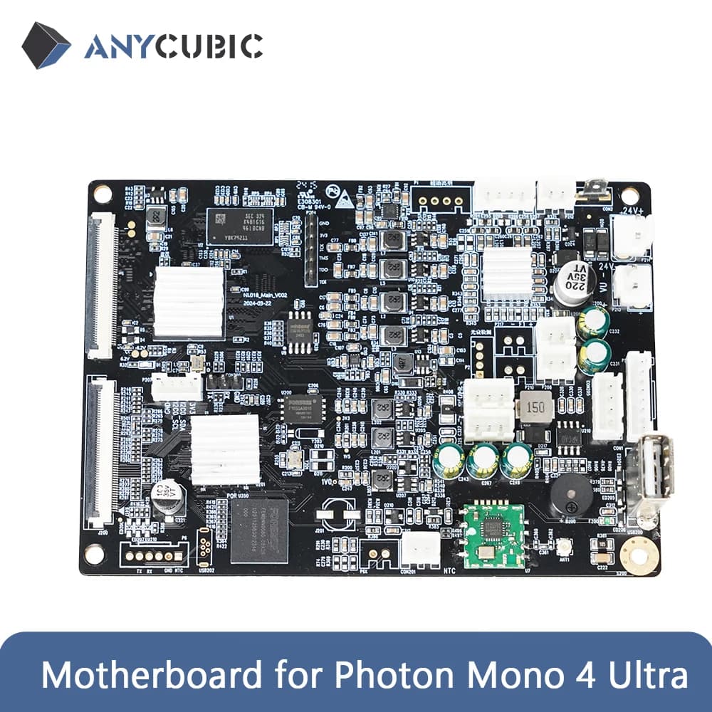 لوحة أم من ANYCUBIC لطابعة ثلاثية الأبعاد، إكسسوار لطابعة Photon Mono 4 Ultra
