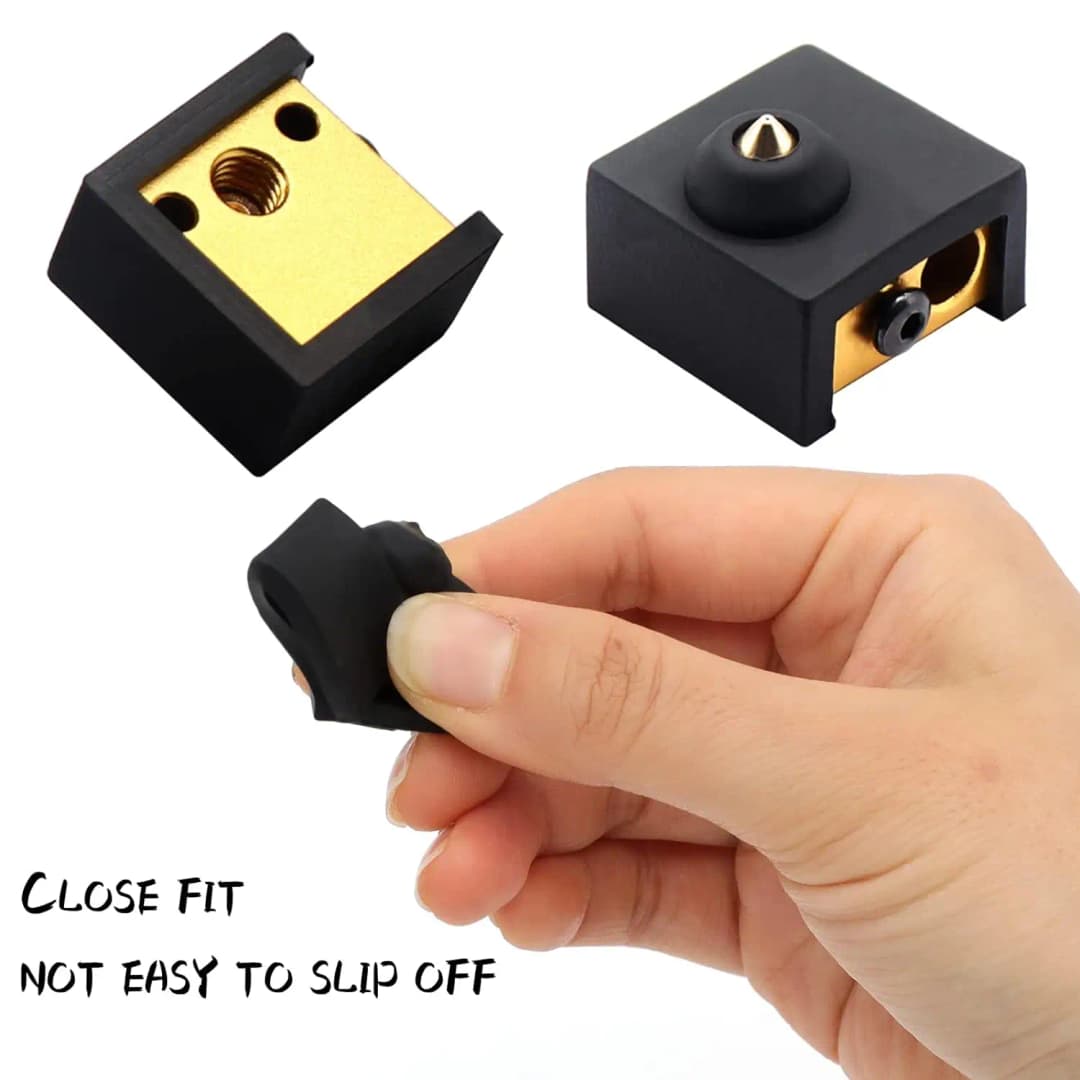 CREALITY Hotend Silicone Sock,  for Creality Ender 3/3 Pro/3 V2, Ender 5/5 Plus/ 5 Pro, CR 10 Series, 3D Printer Hotend - 2
