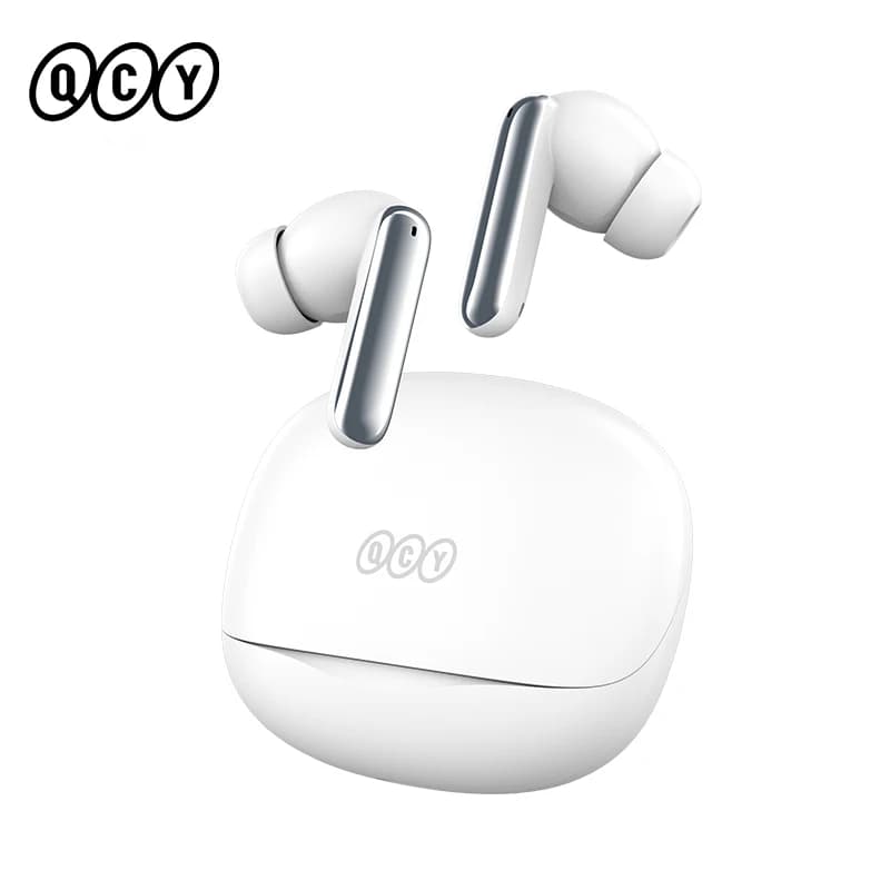 سماعات QCY Melobuds N50 لاسلكية ANC 6 ميكروفونات سماعات أذن بلوتوث 5.4 اتصال مزدوج وضع شفاف