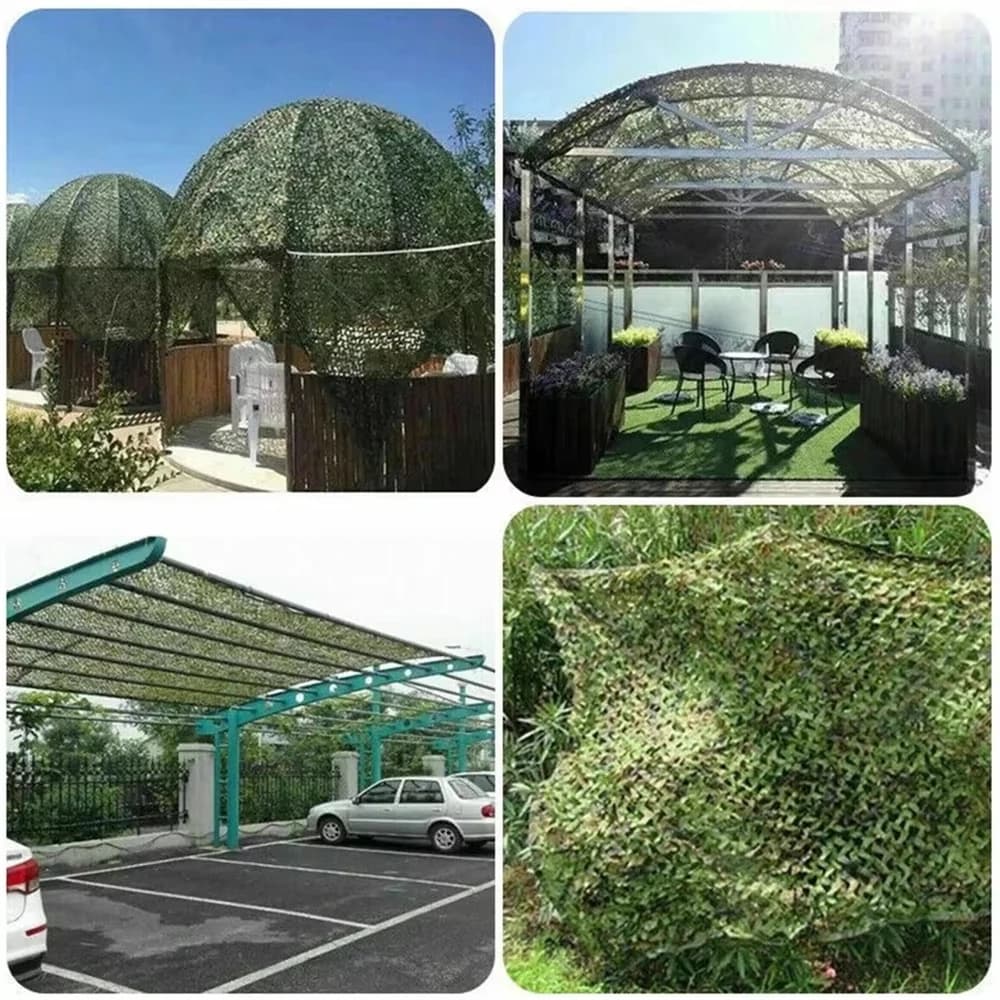 شبكة تمويه للصيد والتخييم بألوان مختلفة 2X2M 2X5M 3X3m 3X5M - 6