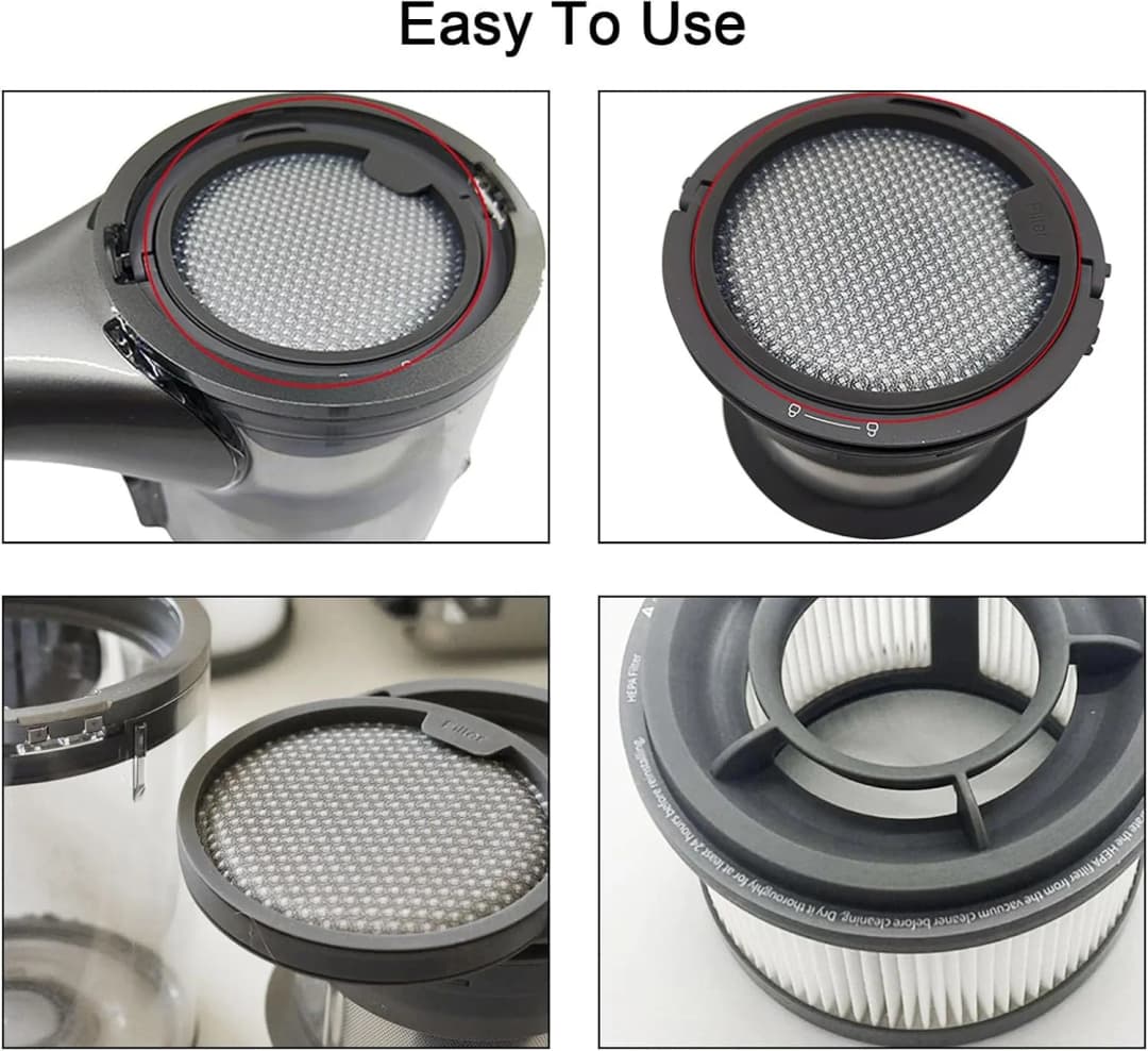 Dreame T10 / T20 / T20 Pro / T30 / T30 Neo / R10 / R10 Pro / R20, For Xiaomi G9 / G10 Replacement Parts Pre Post Filter - 6