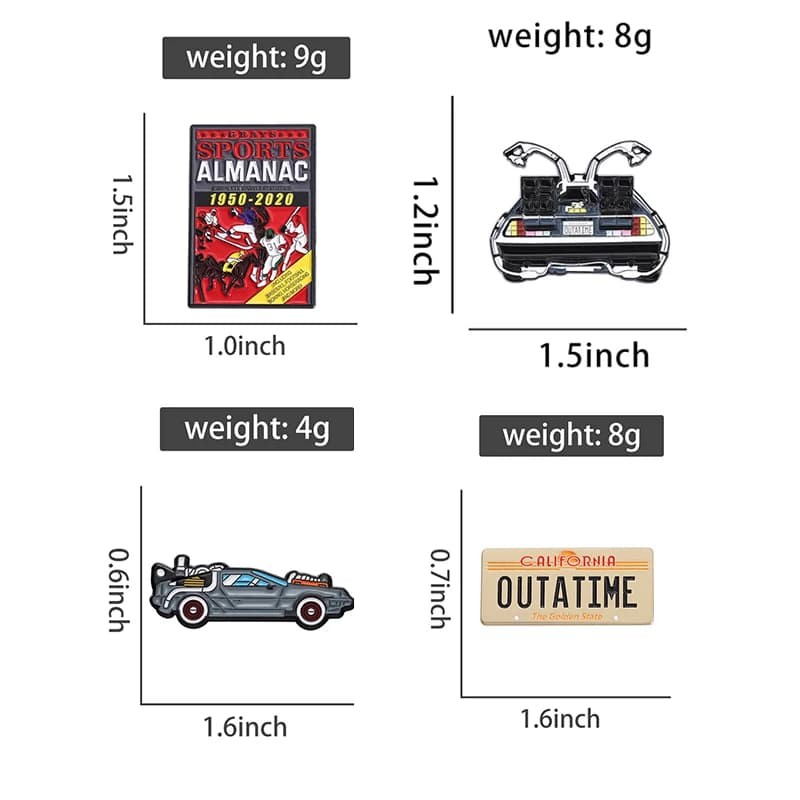 Cartoon Car Enamel Pin Custom Brooch Lapel Badge Metal Clothes Accessories Wholesale Backpack Jewelry Gift for Friends - 2