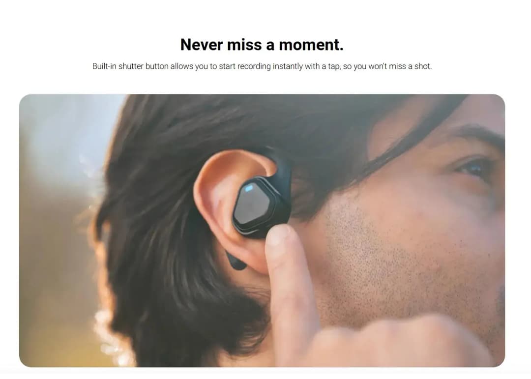 Official Original Insta360 Luna Ultra POV Head Tracker First-person Head Tracking Module, Real-time Head Movement Detection - 6