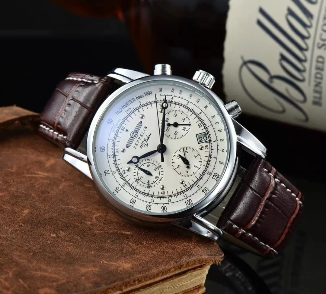 New Zeppelin dirigeable Version commémorative montre pour hommes rétro affaires loisirs montre pour hommes montre de mode - 6