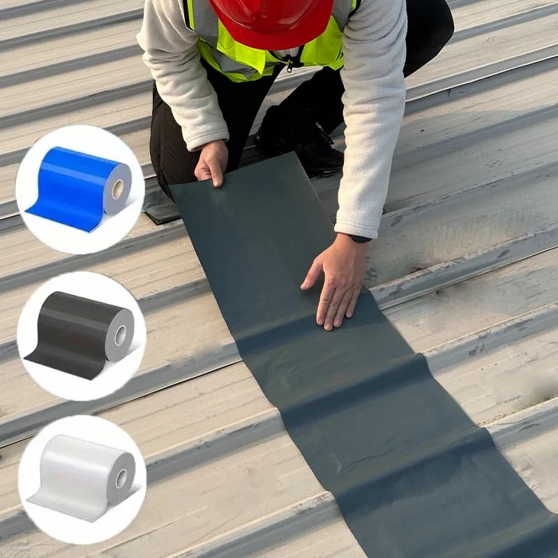 antirust and leak-proof sealant，waterproof tape，iron sheet and RV roof leak-proof sealant，metal surface waterproof - 3