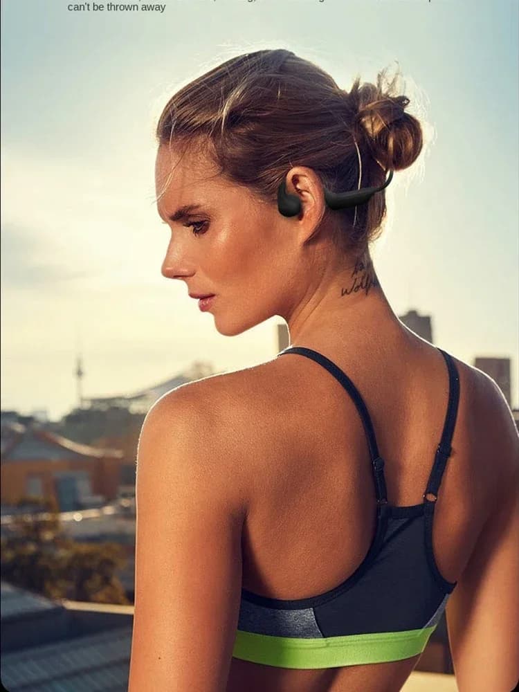 سماعات بلوتوث بنقل عظمي، مناسبة للرياضة والركض، باس ناعم، لـ Shokz - 4