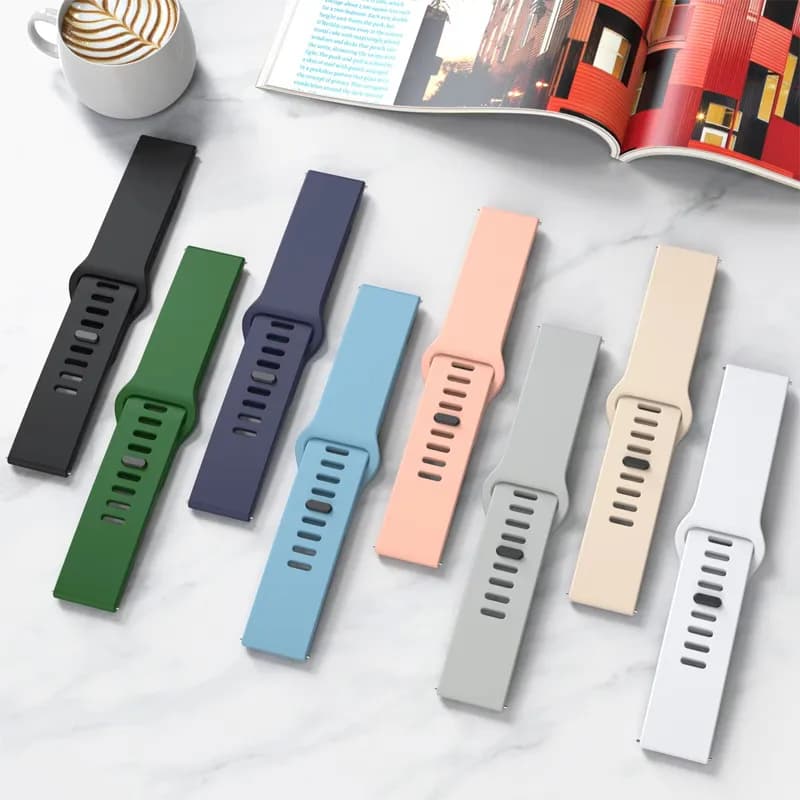 حزام وسوار من السيليكون لساعة Xiaomi Redmi Watch 5 Active إكسسوارات ساعة ذكية سوار رياضي لساعة Redmi Watch 5 Active/Lite - 4