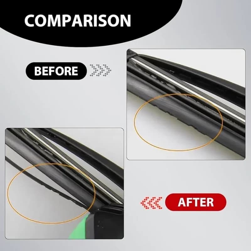 ممسحة السيارة أداة إصلاح عالمية ممسحة الزجاج الأمامي شفرة Wiperblade القاطع المطاط Regroove أداة المتقلب مرمم اكسسوارات السيارات - 5