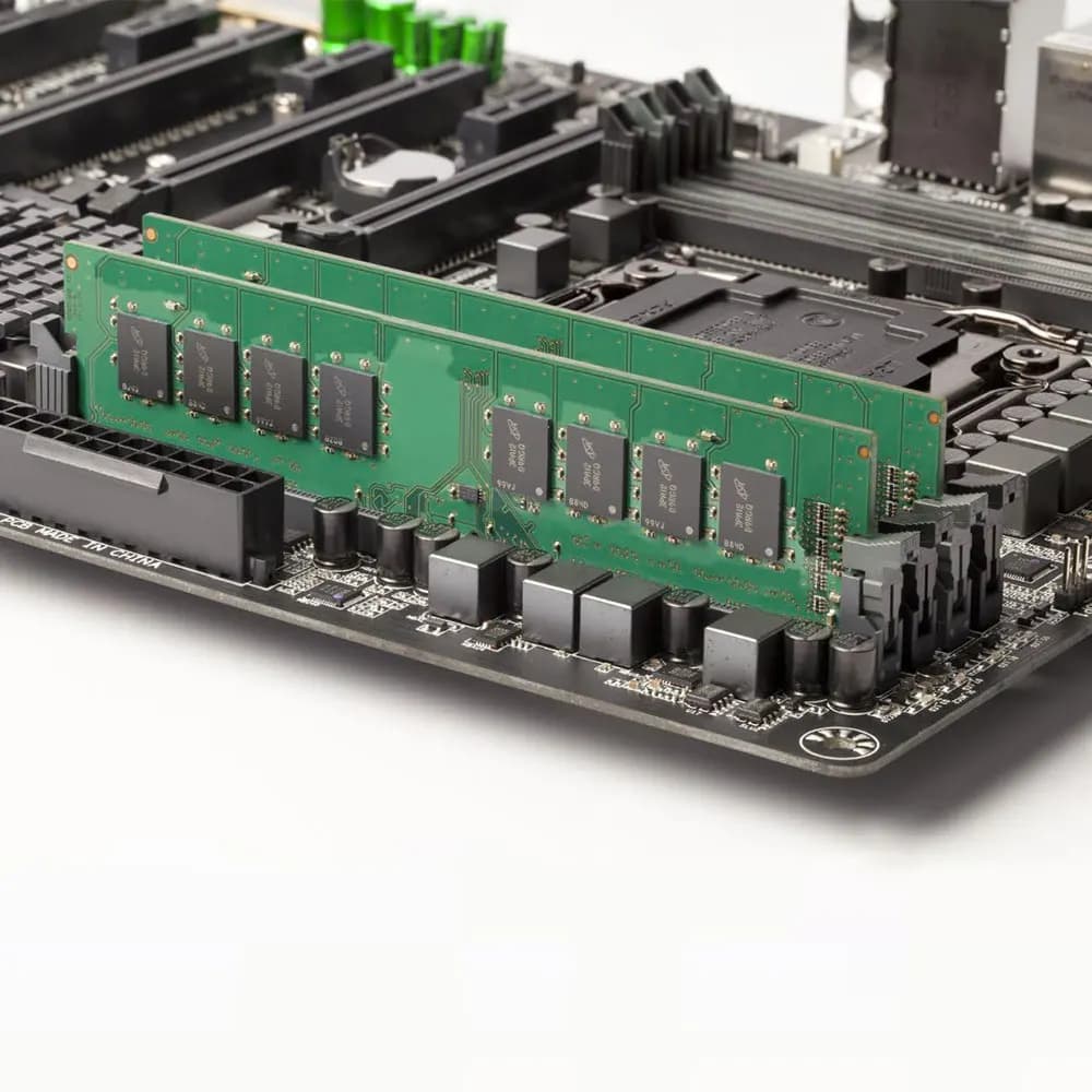 ذاكرة رام أساسية DDR4 بسعة 8 جيجابايت و4 جيجابايت و32 جيجابايت و16 جيجابايت بتردد 3200 ميجاهرتز و2133 و2400 و2666 ميجاهرتز PC4-19200 و21300 و288Pin لذاكرة سطح المكتب DIMM متوافقة مع إنتل وAMD - 6