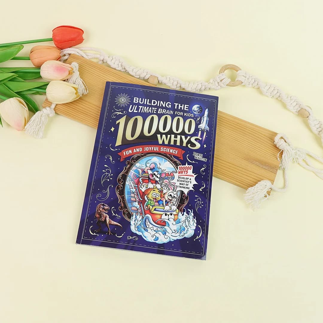 100000 لماذا: بناء العقل النهائي للأطفال نسخة إنجليزية كتاب رسوم متحركة علمية ممتع تعليم مبكر للأطفال تعلم STEM - 2