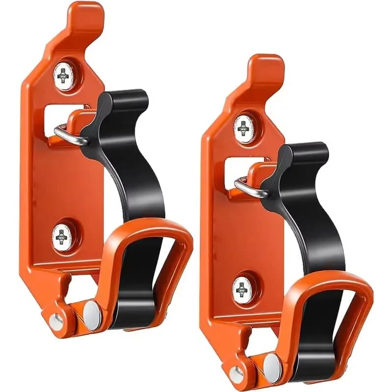 2-4PCS Tool Fixing Bracket Wall Mounting Bracket Shovel Ax Quick Release Clamp Shovel Bracket Car RV Boat Home Accessories - 6