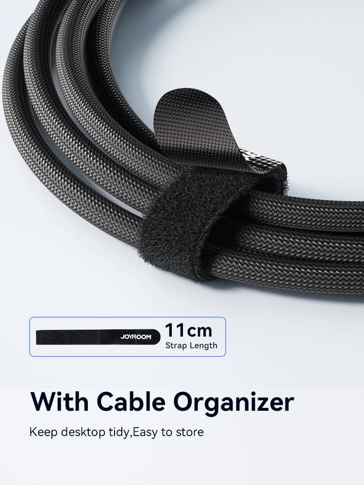 Joyroom PD 100W/60W Type C Fast Charge Data Cable For iPhone 16/15 Huawei Samsung Xiaomi USB C Charging Cord for Macbook Pro - 5