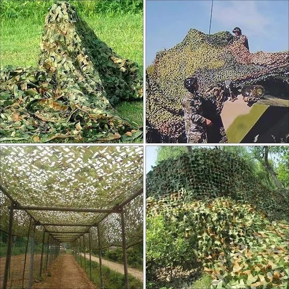 شبكة تمويه للصيد والتخييم بألوان مختلفة 2X2M 2X5M 3X3m 3X5M - 4