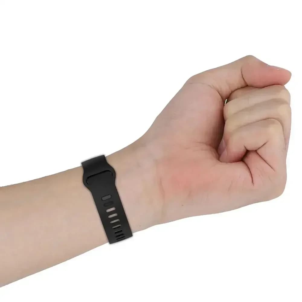 حزام سيليكون 22 مم لساعة Realme Watch 5 سوار رياضي لساعة Realme Watch S2/Realme S 2 و2 Pro و3 و3 Pro - 4