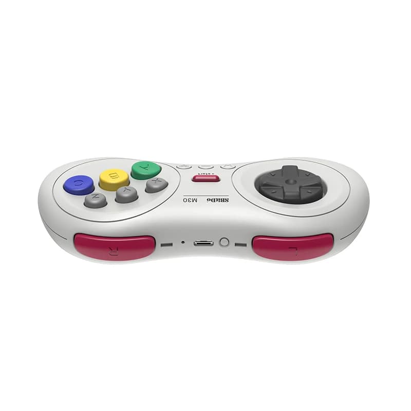 8BitDo M30 يد تحكم بلوتوث وحدة تحكم ألعاب بأسلوب MD لنينتندو سويتش كمبيوتر macOS أندرويد Raspberry Pi ملحقات الألعاب - 3