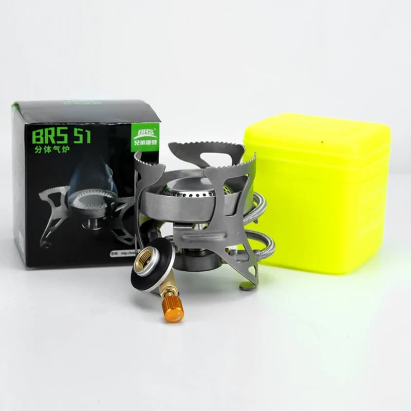 BRS-51 موقد غاز التخييم طوي موقد الطبخ في الهواء الطلق 3240 واط المحمولة البروبان البيوتان موقد غاز لصيد الأسماك الطبخ نزهة - 6