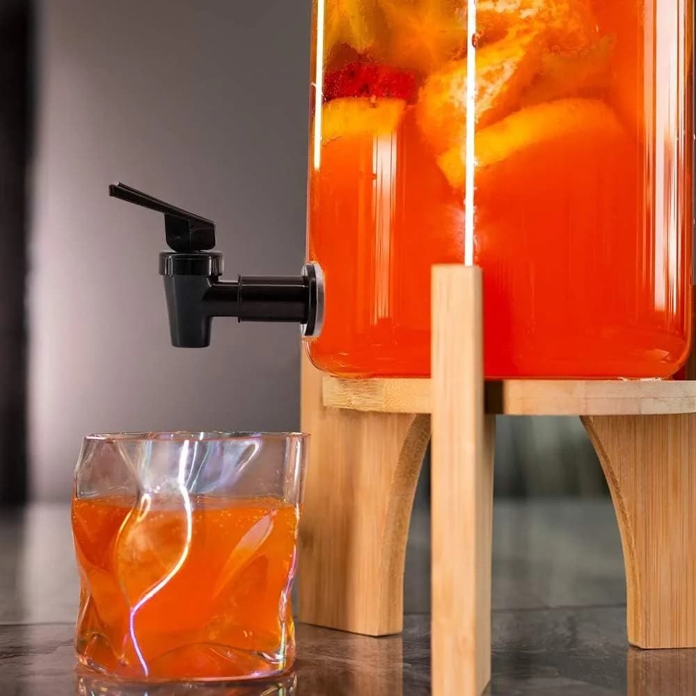 Plastic Glass Wine Bottle Faucet Jar Barrel Water Tank Faucet With Filter Wine Valve Water Dispenser Switch Tap Bibcocks - 3