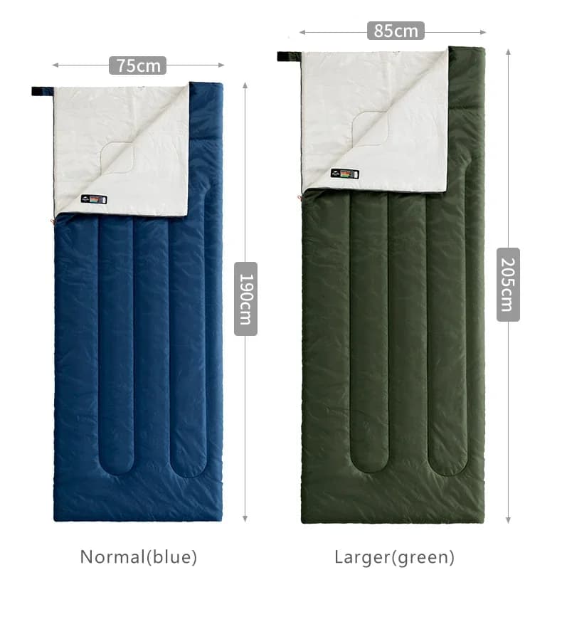 Naturehike-Lightweight Envelope Sleeping Bag for Adults, Outdoor Camping, Summer, Thin, H150 - 2