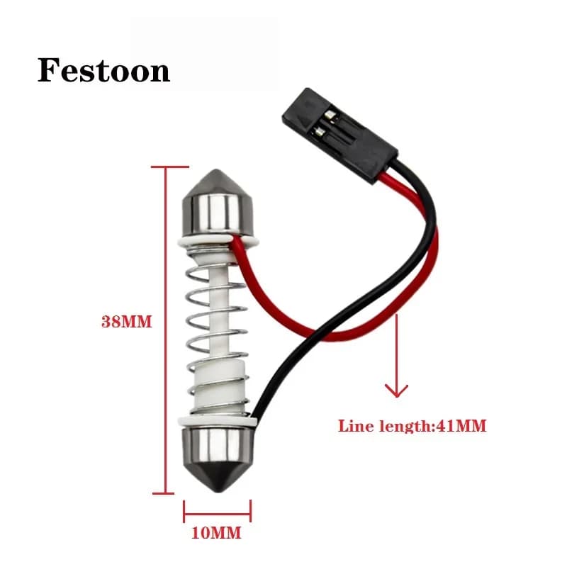10 قطع T10 Ba9s T4w موصلات أسلاك كابلات لجميع سيارات LED لوحة قبة إضاءة مقبس حامل قابس محول دبابيس DC 12V - 4