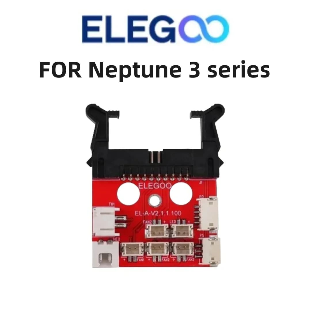 لوحة محول الطارد ELEGOO Neptune 3/4 برو بلس ماكس الرسمية الأصلية ملحقات طابعة ثلاثية الأبعاد - 5