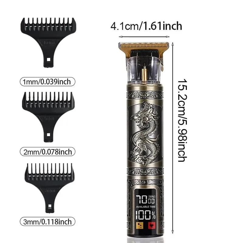 Three-speed Variable Gear T9 Hair Clipper Shaving Hair Trimming Hair Trimming Electric Shaver Boyfriend Gift Barber Clippers - 6