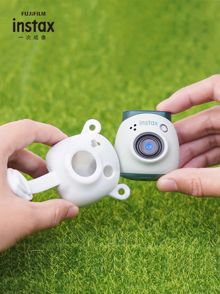 غطاء سيليكون Fujifilm instax Pal، غطاء واقي لكاميرا التصوير لمرة واحدة، حقيبة تخزين واقية - 5