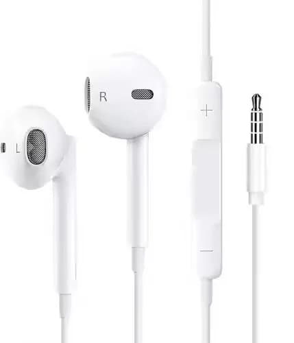3.5mm Hifi Gaming Wired Earphones with Earphone Custom logo with Mic  for Mobile Phones 15/16 Huawei/Samsung
