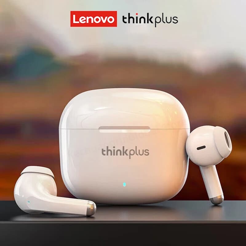 سماعات أذن أصلية 100% Lenovo LP40 Pro TWS لاسلكية بلوتوث 5.1 سماعات رياضية مع تقليل الضوضاء تحكم باللمس 250mAH جديدة 2022 - 2