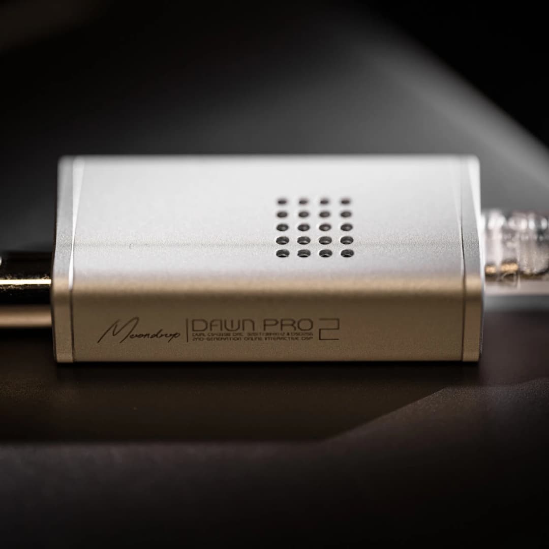 جهاز فك ترميز MOONDROP DAWN PRO 2، محمول، USB DAC، شريحة CS43198، فك ترميز DSD256 و32Bit/384kHz، HiFi - 6