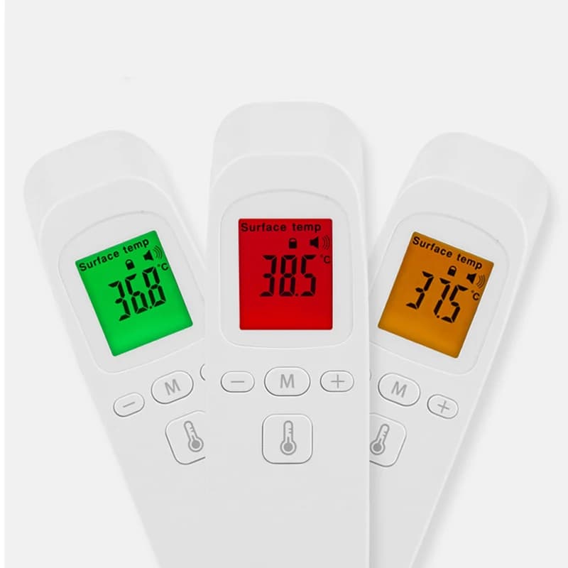 Non-contact Laser Body Temperature Ear Thermometer Infrared Fever Thermometer Digital LCD Infant Adult Finger Pulse Oximeter - 3