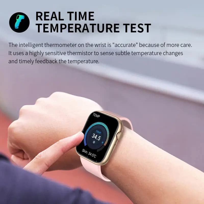 LIGE Smart Watch For Women Full Touch Screen Bluetooth Call Waterproof Watches Sport Fitness Tracker Smartwatch Lady Reloj Mujer - 6